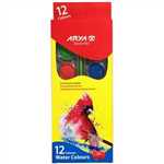 آبرنگ 12 رنگ حرفه ای بزرگ آریا 5005